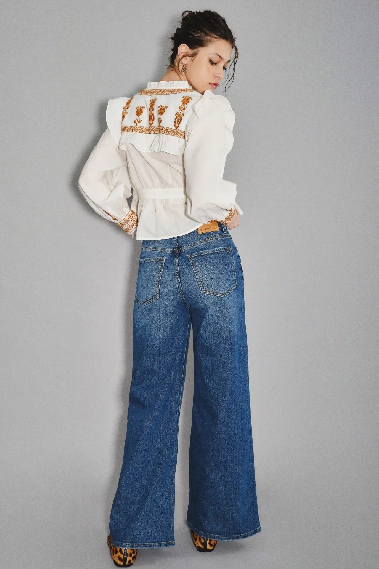 JEAN OXFORD MID BLUE