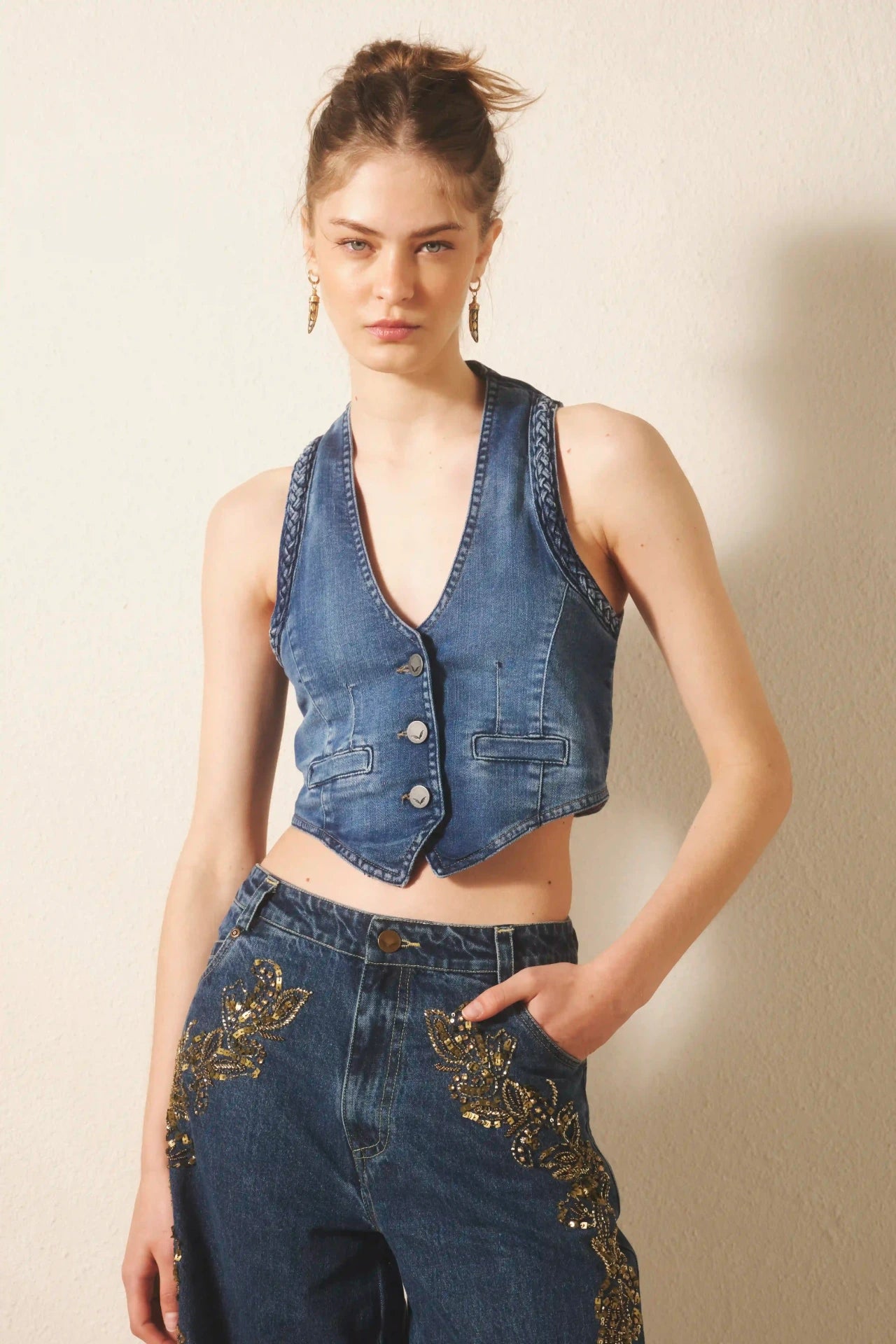 CHALECO VINTAGE BRAIDS