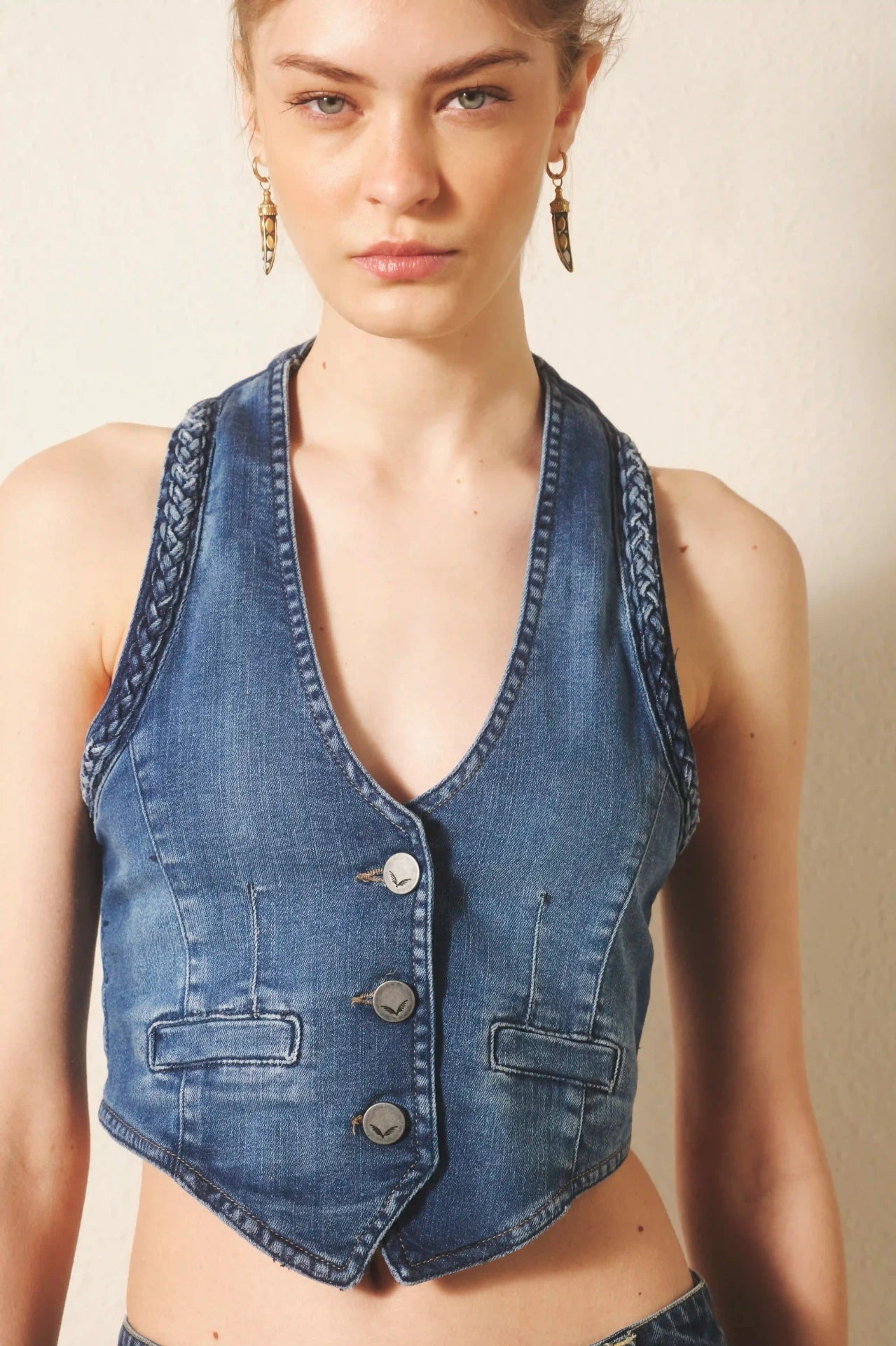 CHALECO VINTAGE BRAIDS