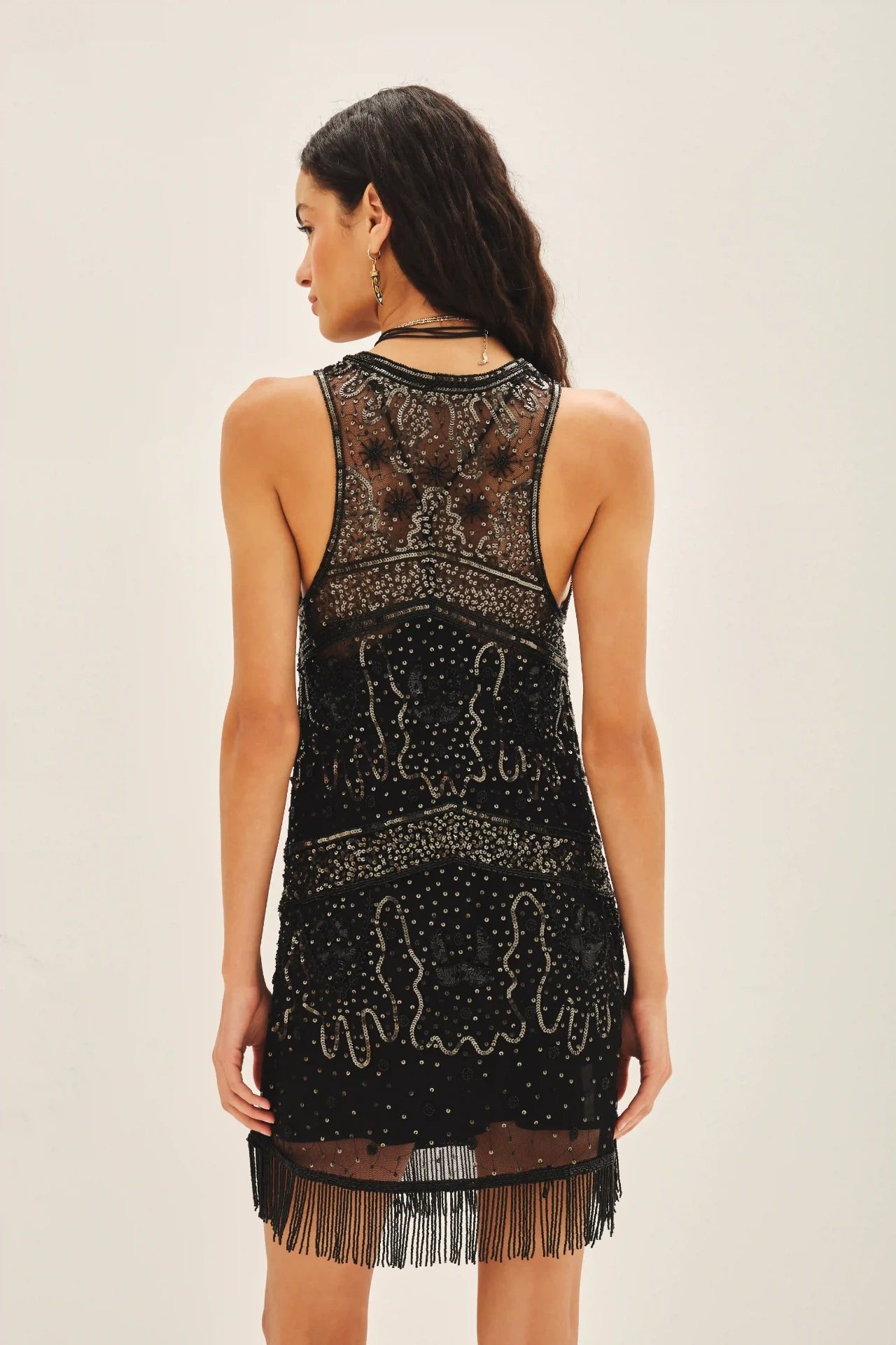 VESTIDO CLOUD FRINGES